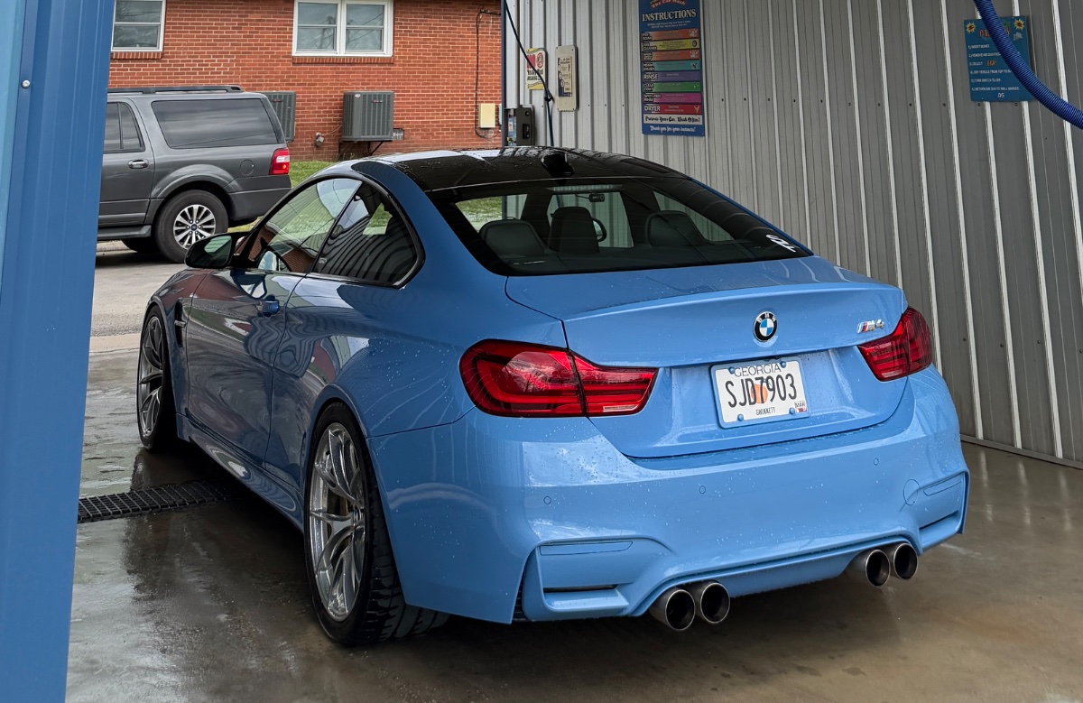 2018 BMW M4 Competition Coupe build card