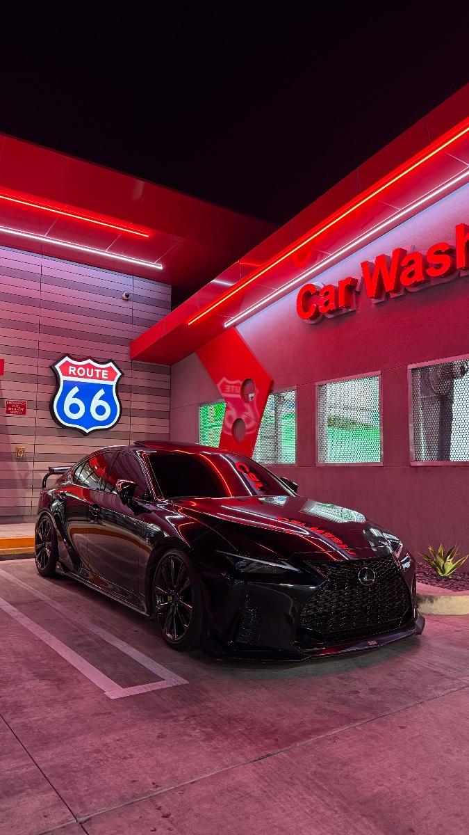 2025 Lexus IS350 build card