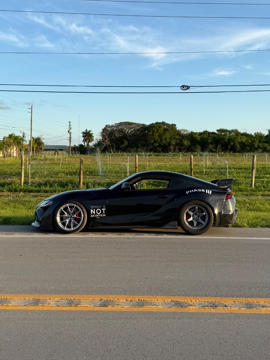 2021 Toyota Supra build card