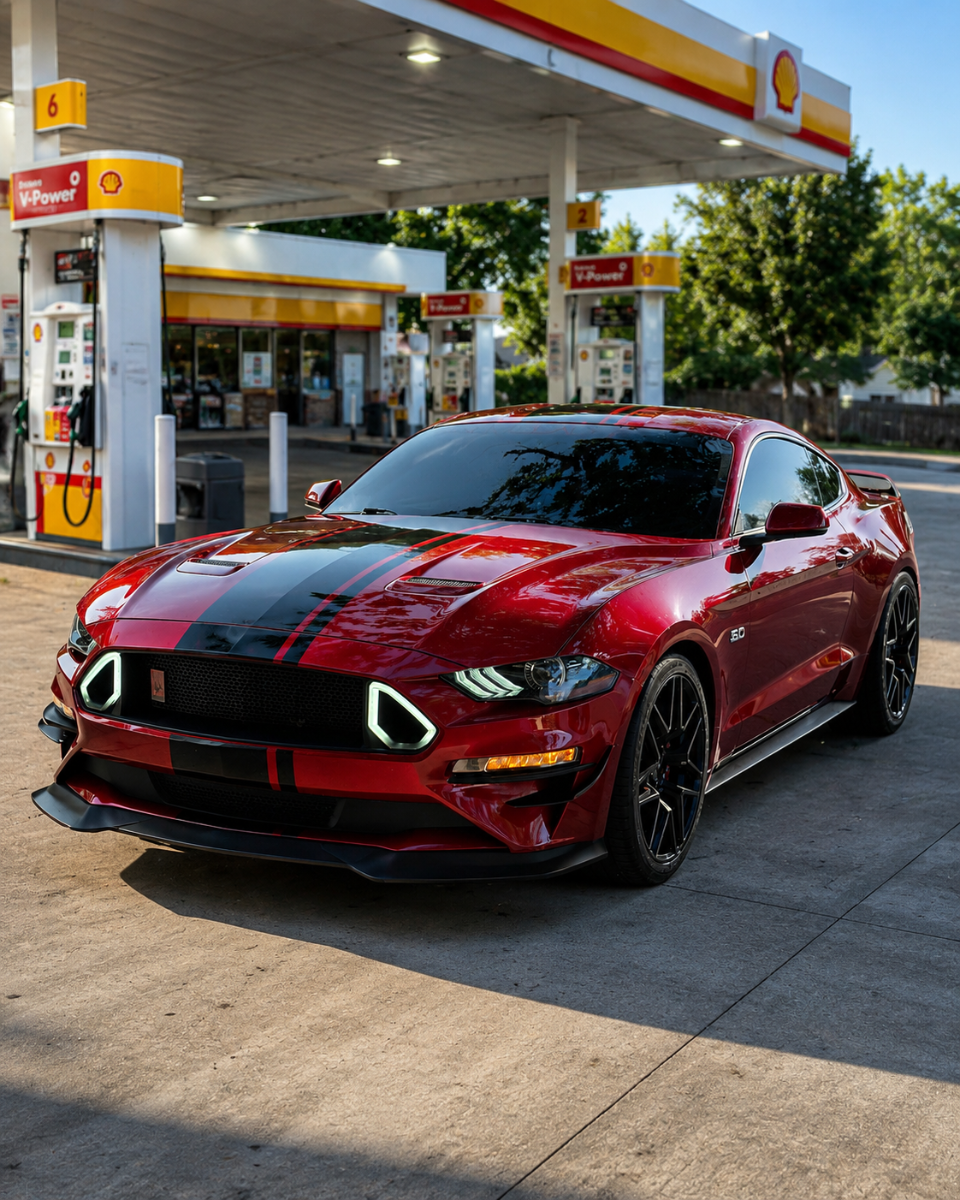 2020 Ford Mustang GT Premium build card