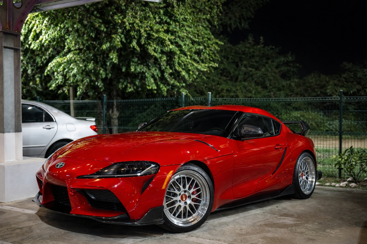 2025 Toyota GR Supra Premium build card